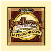 Ernie Ball - Encordoamento Para Violão 12C Earthwood Acoustic 2012