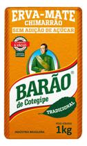 Erva Mate Barão de Cotegipe Chimarrão Sem Açucar Tradicional 1kg