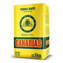 Erva-mate Canarias 1 kg Folha Moída Sem Palo Sabor Forte Erva-mate Canarias 1 kg Folha Moída Sem Palo Sabor Forte