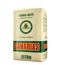Erva Mate Canarias Té Verde Y Jengibre 1Kg