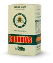 Erva Mate Canarias Té Verde Y Jengibre 500g