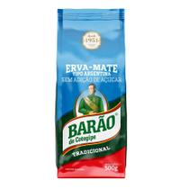 Erva Mate Chimarrão BARÃO ARGENTINA Export Descansada 500g