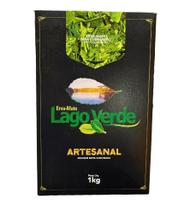 Erva Mate Chimarrão LAGO VERDE CANCHEADA Artesanal Vácuo 1Kg