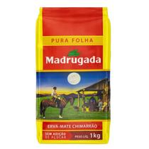 Erva-mate Chimarrão Madrugada Pura Folha 1kg Sem Glúten