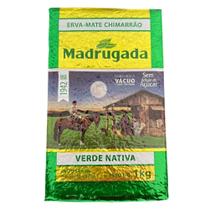 Erva mate Chimarrão MADRUGADA VERDE NATIVA Moagem Fina 1kg Erva mate Chimarrão MADRUGADA VERDE NATIVA Moagem Fina 1kg