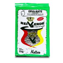 Erva Mate Chimarrão REI VERDE TRADICIONAL Vácuo 1kg