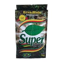 Erva Mate Chimarrão SUPER ERVA VÁCUO Nativa Sem Glúten 1Kg