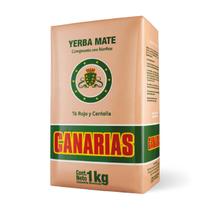 Erva-Mate Com Chá Vermelho E Centella Canarias 1Kg, Composto De Erva Mate, Chá Vermelho E Centelha Asiática Para Chimarr