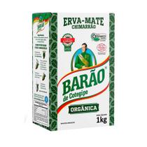 Erva Mate Orgânica o melhor Chimarrão Barão Cotegipe 1 Kg