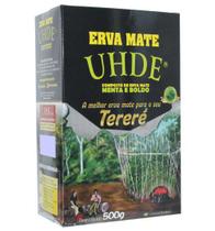 Erva Mate Para Terere Gaucho Uhde Sabor Menta E Boldo 500Gr