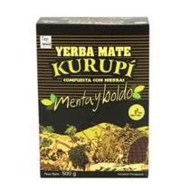 Erva Mate para Tereré Menta y Boldo 500 gramas Kurupí