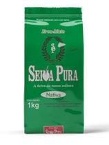 Erva Mate Seiva Pura 1kg Nativa Suave - Chimarrão Gaucho