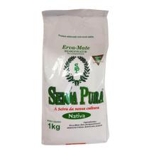Erva Mate Seiva Pura 1Kg Sem Açucar - Chimarrão Gaucho