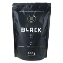 Erva Mate Tereré Black Erva 500g Sabor Menta E Boldo