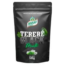 Erva Mate Tererê Black Menta Barão 500g
