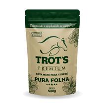 Erva Mate Tereré Trot's Premium 500g Pura Folha