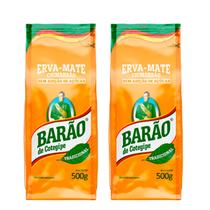 Erva Mate Tradicional Chimarrão Barão Cotegipe 500g 2un Erva Mate Tradicional Chimarrão Barão Cotegipe 500g 2un