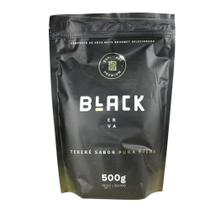 Erva Matte Para Terere Black Sabor Pura Folha Novo Bom