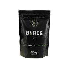 Erva Matte Sabor Menta Black Para Terere Mentalizado 500G