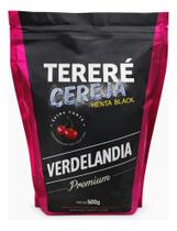Erva Tereré Verdelândia 500g Sabor Cereja Com Menta Black Erva Tereré Verdelândia 500g Sabor Cereja Com Menta Black