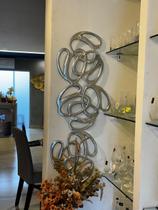 Esc abstrata corrente mista 100 x 37 cm