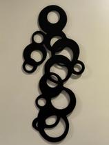 Esc bolhas de sabao preta 118x54