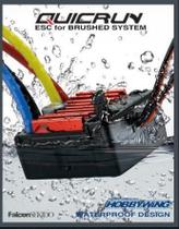 ESC HobbyWing Quicrun 1060 escovado 60A impermeável 3S Lipo
