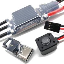 ESC RHINOESC AM32 80A 2-8S BEC Ajustável para Crawler ESC RHINOESC AM32 80A 2-8S BEC Ajustável para Crawler