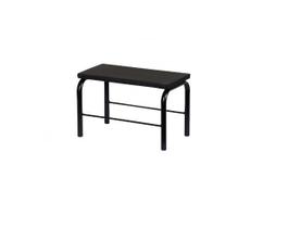 Escada 1 degrau preto marcos moveis
