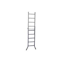Escada 3 em 1 E-052.2-OM 9 Degraus 270CM Aço Extensiva Dobrável Ouro Minas