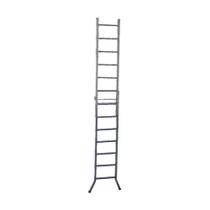 Escada 3 em 1 Extensiva Chapa de Aço 13 Degraus 390CM Dobrável Ouro Minas Escada 3 em 1 Extensiva Chapa de Aço 13 Degraus 390CM Dobrável Ouro Minas