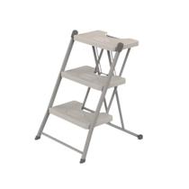 Escada Alcance 3 Degraus Dobrável 120 Kg Cinza Anodilar Escada Alcance 3 Degraus Dobrável 120 Kg Cinza Anodilar