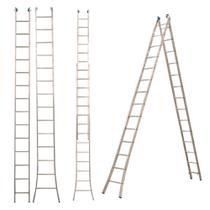 Escada Alumínio 3 Em 1 Extensiva 2 X 14 - 28 Degraus Alumasa