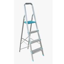Escada Alumínio 4 Degraus - Gibafer, Tamanho: 4 Degraus