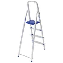 Escada Alumínio 4 Degraus Mor Escada Alumínio 4 Degraus Mor
