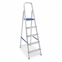 Escada Aluminio 5 Degraus Real
