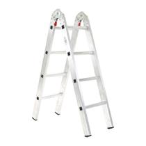 Escada Alumínio 8 Degraus 4x2 Multifuncional 2,22 Metros Altura Garden Life