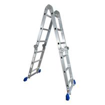 Escada Aluminio Articulada 12 Degraus 3x4 - ALUMASA