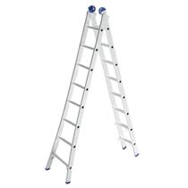 Escada aluminio comercial 8 degraus - REAL ESCADAS Escada aluminio comercial 8 degraus - REAL ESCADAS