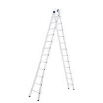 Escada Alumínio Extensiva 12 Degraus 3,6 - 6,17m - Mor - Suporta 150kg