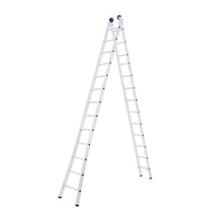 Escada Alumínio Extensiva 13 Degraus 3,9 - 6,45 Metros - Mor - Suporta Até 150 Kg Escada Alumínio Extensiva 13 Degraus 3,9 - 6,45 Metros - Mor - Suporta Até 150 Kg