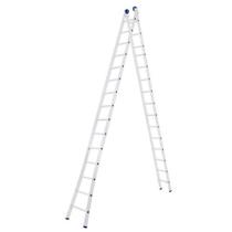 Escada Alumínio Extensiva 15 Degraus 7,57m - Mor - Suporta 150Kg Escada Alumínio Extensiva 15 Degraus 7,57m - Mor - Suporta 150Kg