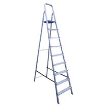 Escada Alumínio Pratik 9 Degraus Uso Doméstico Escada Alumínio Pratik 9 Degraus Uso Doméstico