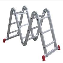 Escada Alumino 4 x 3 Articulada Multifunção Botafogo Escada Alumino 4 x 3 Articulada Multifunção Botafogo