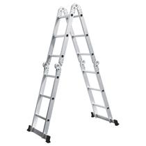 Escada Articulada 12 Degraus 3x4 de Alumínio -
