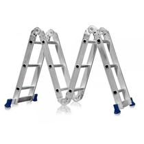 Escada Articulada 12 Degraus 4x3 Multifuncional Mor