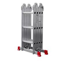 Escada Articulada 12 Degraus em Alumínio Estendida 3,26m 428132 Worker