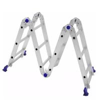 Escada Articulada Aluminio 3 x 4 Real - ESC093