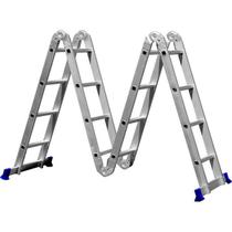 Escada Articulada De Aluminio 4x4 (16 Degraus)