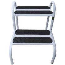 Escada Auxiliar Escadinha 2 Degraus Para Maca E Depilação Apoioador Suporte Escada Auxiliar Escadinha 2 Degraus Para Maca E Depilação Apoioador Suporte